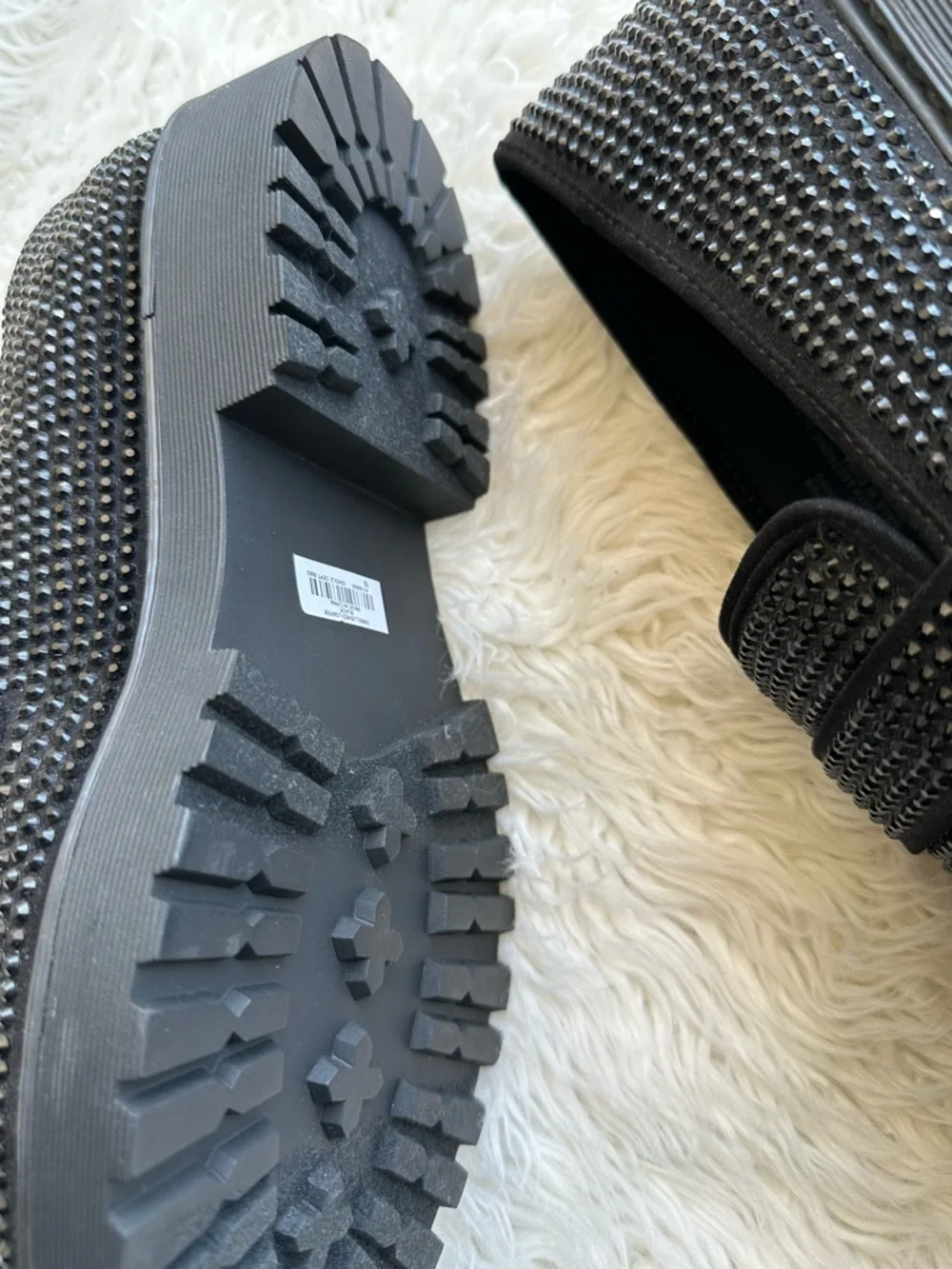 NWT TORRID Black Embellished Women's Loafer